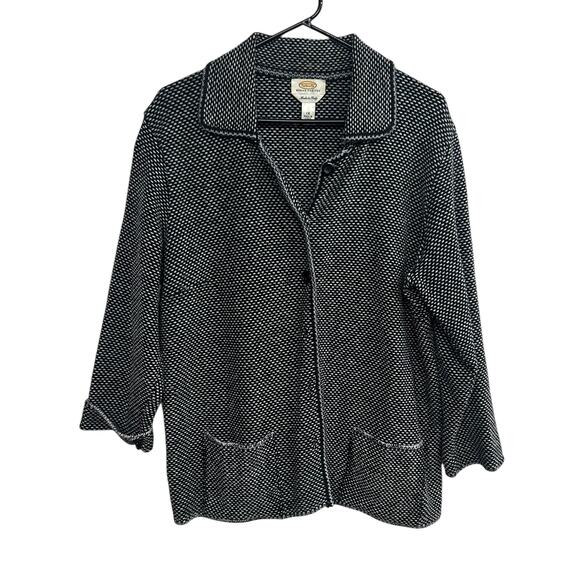 Quiet Luxury Wool Blend Jacket Talbots‎ Italian Classic Textured Size 1X - Picture 1 of 9